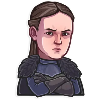 😠-Game of Thrones (Colorful), Telegram Sticker