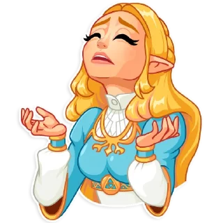 😫-The Legend of Zelda, Telegram Sticker