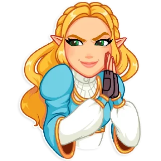 😈-The Legend of Zelda, Telegram Sticker