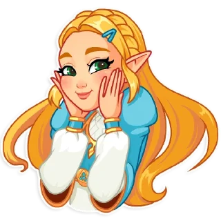 😊-The Legend of Zelda, Telegram Sticker