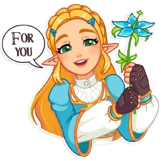 🎁-The Legend of Zelda, Telegram Sticker