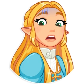 😨-The Legend of Zelda, Telegram Sticker