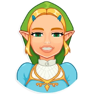 😬-The Legend of Zelda, Telegram Sticker