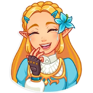 😂-The Legend of Zelda, Telegram Sticker