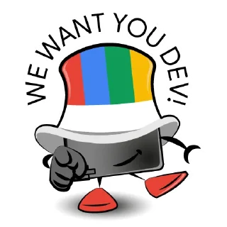 👇-Gdgdevparty, Telegram Sticker