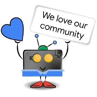 💙-Gdgdevparty, Telegram Sticker