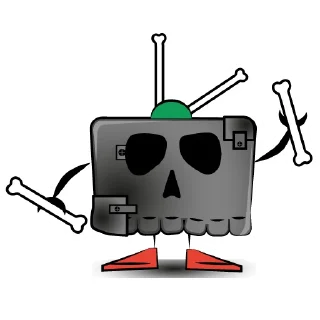 ☠-Gdgdevparty, Telegram Sticker