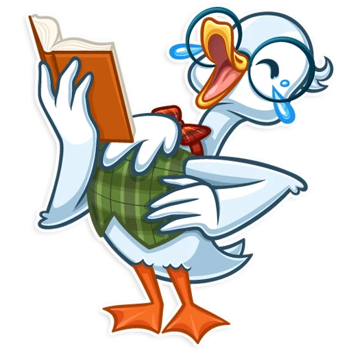 Mr. Goose, telegram sticker