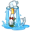 😭-Mr. Goose, Telegram Sticker