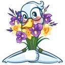 🌹-Mr. Goose, Telegram Sticker