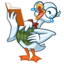😂-Mr. Goose, Telegram Sticker