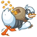 😼-Mr. Goose, Telegram Sticker