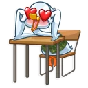 😍-Mr. Goose, Telegram Sticker