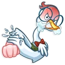 😤-Mr. Goose, Telegram Sticker
