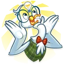 🤓-Mr. Goose, Telegram Sticker