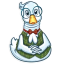 🕰-Mr. Goose, Telegram Sticker