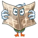 😑-Mr. Goose, Telegram Sticker