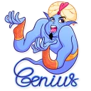 🤪-Genie-ous, Telegram Sticker