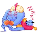 😴-Genie-ous, Telegram Sticker