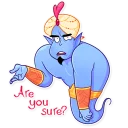 😟-Genie-ous, Telegram Sticker