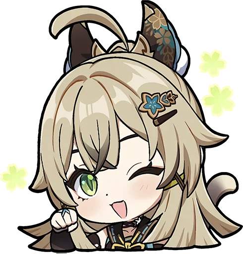 Genshin WeChat P4 @keiriststicks, telegram sticker