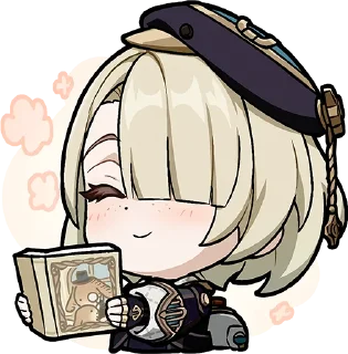 ☺️-Genshin WeChat P4 @keiriststicks, Telegram Sticker