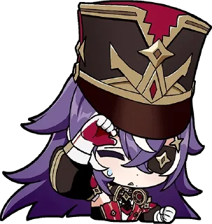 😢-Genshin WeChat P4 @keiriststicks, Telegram Sticker