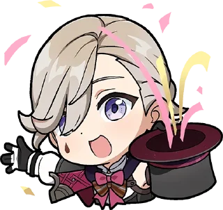 🎉-Genshin WeChat P4 @keiriststicks, Telegram Sticker