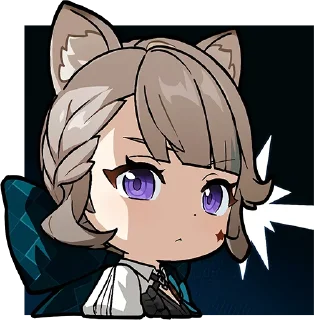 🤨-Genshin WeChat P4 @keiriststicks, Telegram Sticker