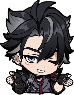 👐-Genshin WeChat P4 @keiriststicks, Telegram Sticker