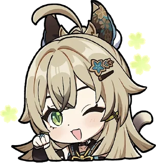 😉-Genshin WeChat P4 @keiriststicks, Telegram Sticker