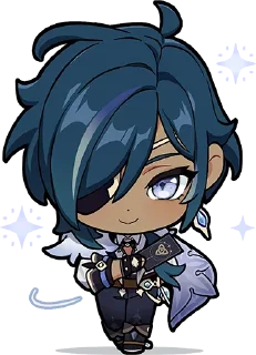 🙂-Genshin WeChat P4 @keiriststicks, Telegram Sticker