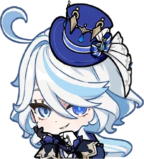 😈-Genshin WeChat P4 @keiriststicks, Telegram Sticker