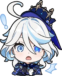❕-Genshin WeChat P4 @keiriststicks, Telegram Sticker
