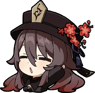 🥱-Genshin WeChat P4 @keiriststicks, Telegram Sticker