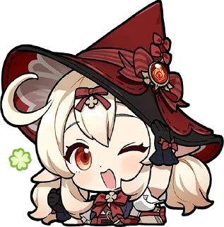 ✨-Genshin WeChat P4 @keiriststicks, Telegram Sticker