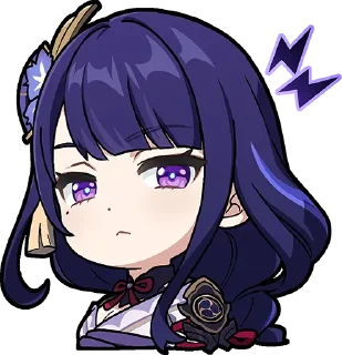 😡-Genshin WeChat P4 @keiriststicks, Telegram Sticker