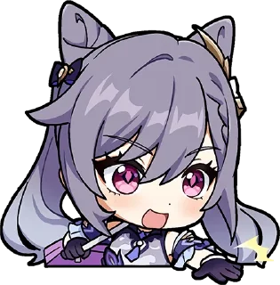 🤝-Genshin WeChat P4 @keiriststicks, Telegram Sticker