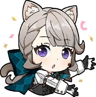 🎉-Genshin WeChat P4 @keiriststicks, Telegram Sticker