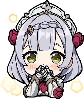 😳-Genshin WeChat P4 @keiriststicks, Telegram Sticker