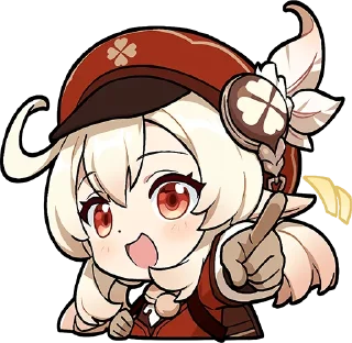 👉-Genshin WeChat P4 @keiriststicks, Telegram Sticker