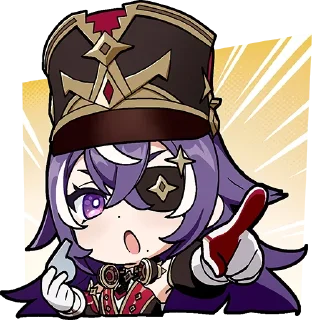 👉-Genshin WeChat P4 @keiriststicks, Telegram Sticker
