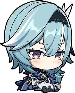 😕-Genshin WeChat P4 @keiriststicks, Telegram Sticker