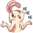 🤷-Gentle Rabbit, Telegram Sticker
