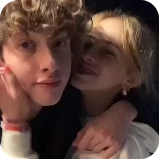 🖤-couple bxg @gifrumah :: @fStikBot, Telegram Sticker