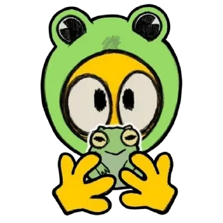 🐸-GiftKetsAvens :: @fStikBot, Telegram Sticker