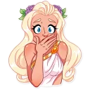 🤭-Girl in Love, Telegram Sticker