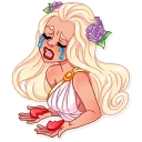 💔-Girl in Love, Telegram Sticker