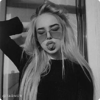 👅-@Yagmur | Girl Modes, Telegram Sticker