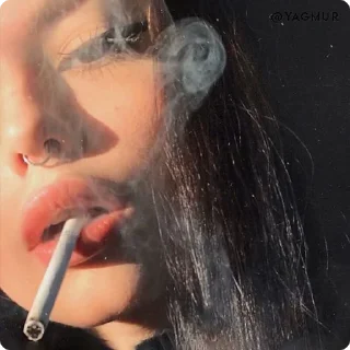 🚬-@Yagmur | Girl Modes, Telegram Sticker